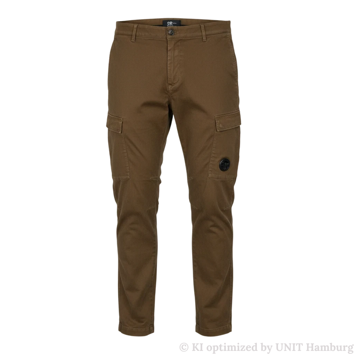 Watermarked - C.P. Company Stretch Satin Cargo Pant Ivy Green