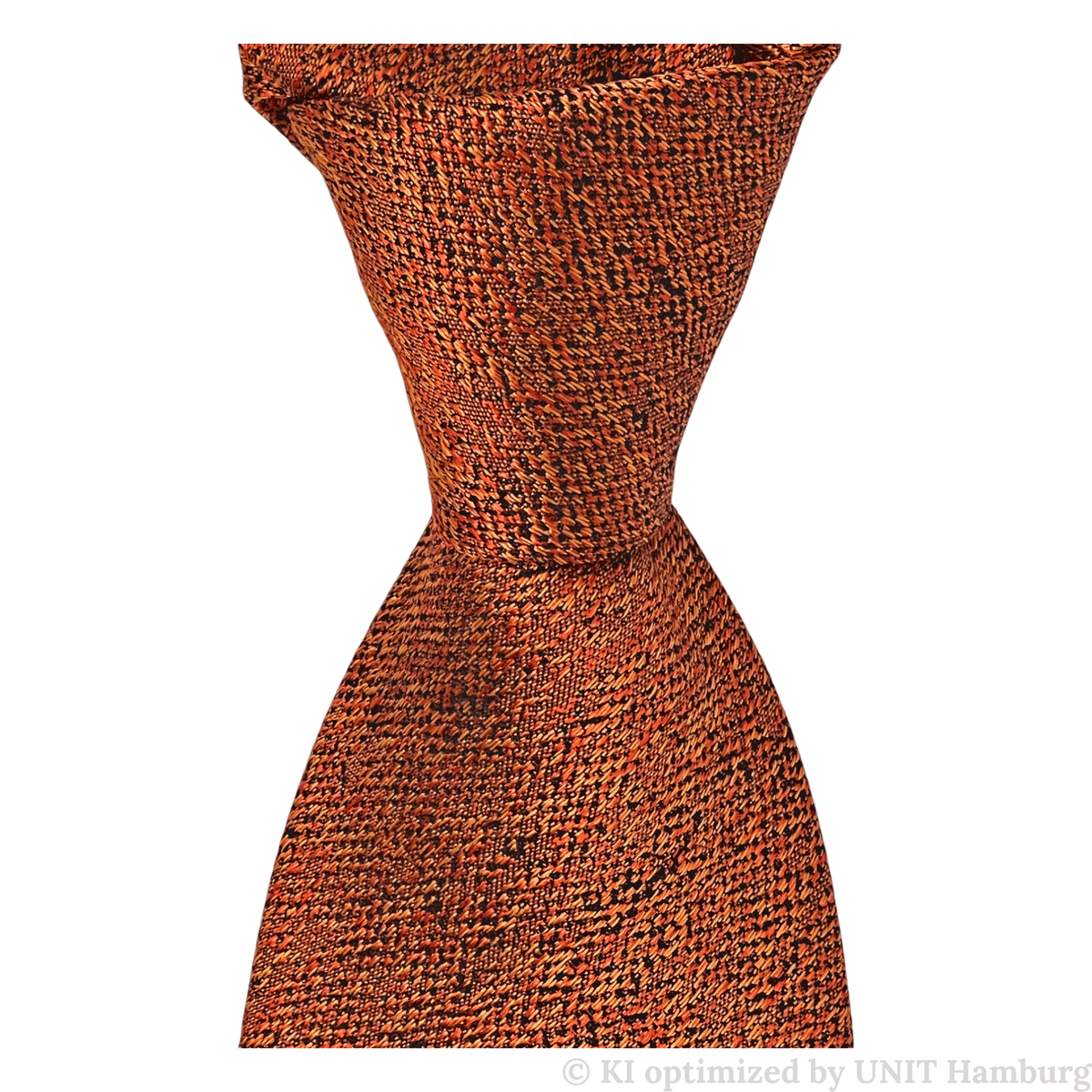 Watermarked - Ascot, Krawatte falsches Uni, burnt orange