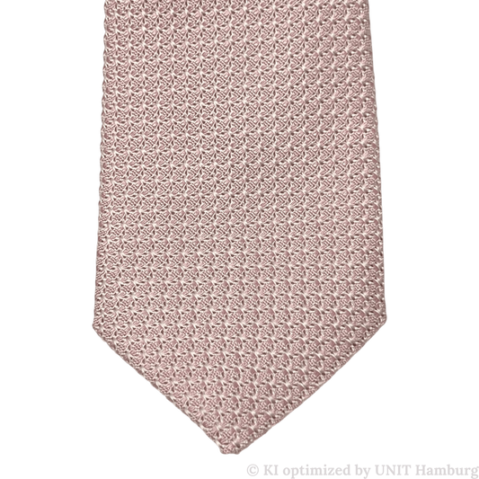 Watermarked - Ascot, Grenadine-Seidenkrawatte, rosé