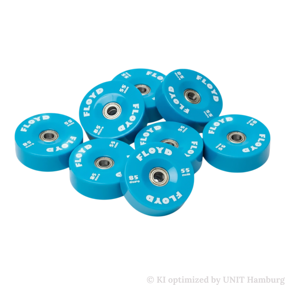 Watermarked - Floyd Rollen Jet Blue | Ersatzrollen für Floyd Koffer