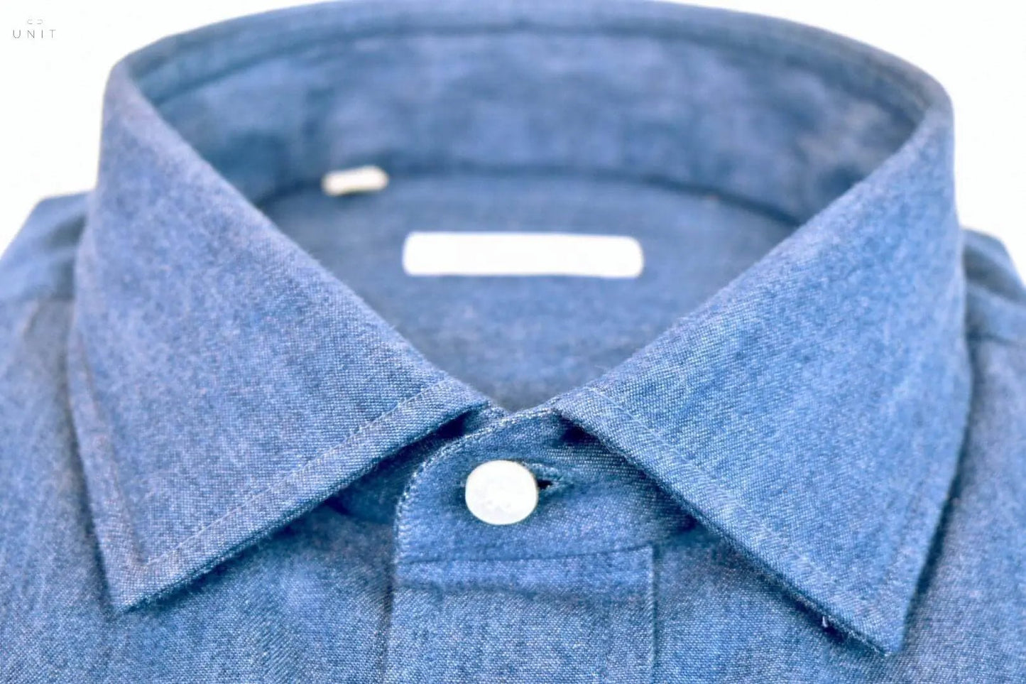 Salvatore Piccolo, Denimhemd, mittelblau - UNIT Hamburg