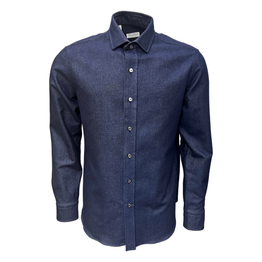 Salvatore Piccolo, Overshirt, Denimflanell - UNIT Hamburg