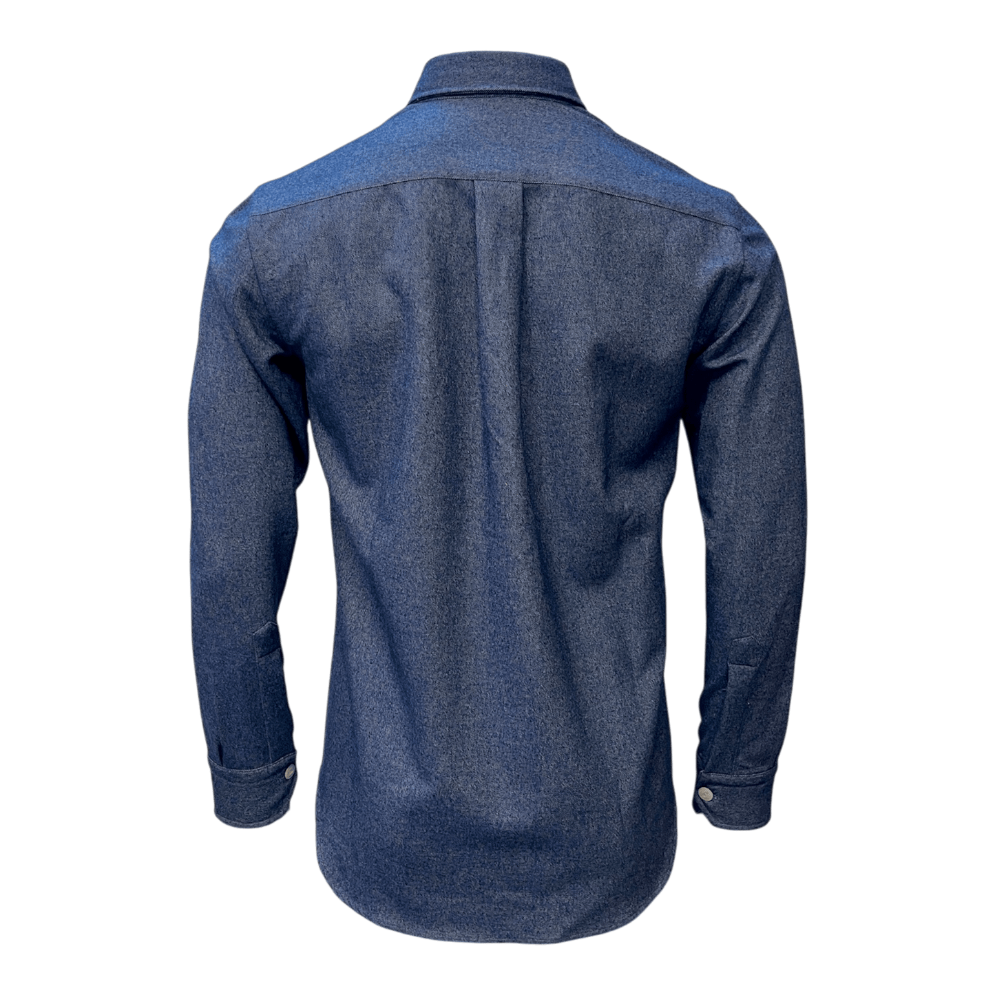 UNIT Hamburg - Salvatore Piccolo, Overshirt Wolle / Baumwolle, denimblau - Salvatore Piccolo