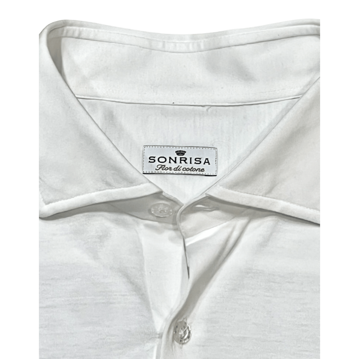 UNIT Hamburg - Sonrisa, das feine Jerseyhemd, weiß - Sonrisa