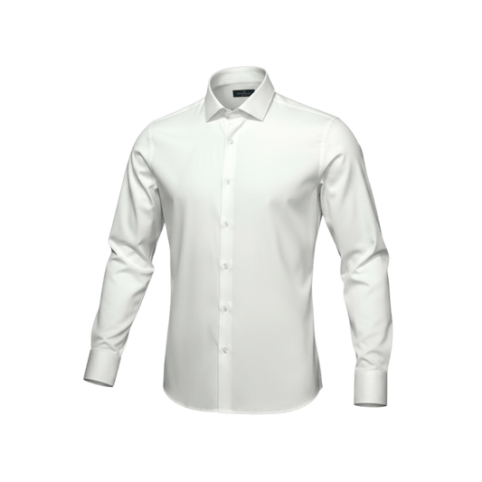 UNIT Hamburg - Sonrisa, das feine Jerseyhemd, weiß - Sonrisa