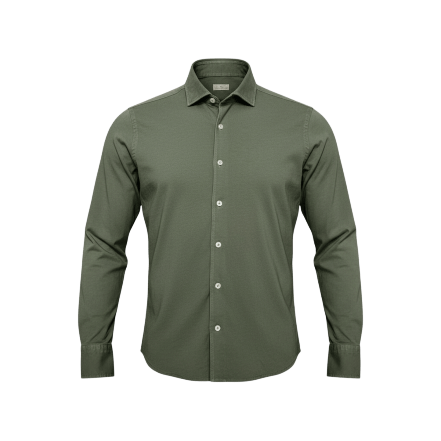 UNIT Hamburg - Sonrisa, das ideale Jersey Hemd, Oliv - Sonrisa