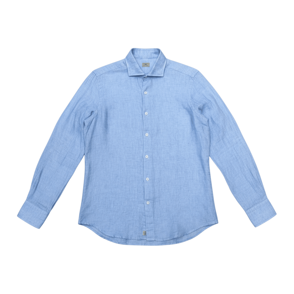 UNIT Hamburg - Sonrisa Leinenhemd, Fine Linen, hellblau - Sonrisa