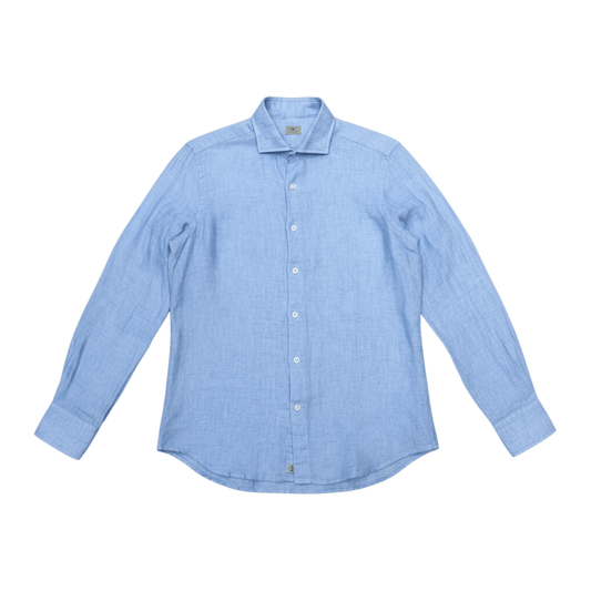 UNIT Hamburg - Sonrisa Leinenhemd, Fine Linen, hellblau - Sonrisa