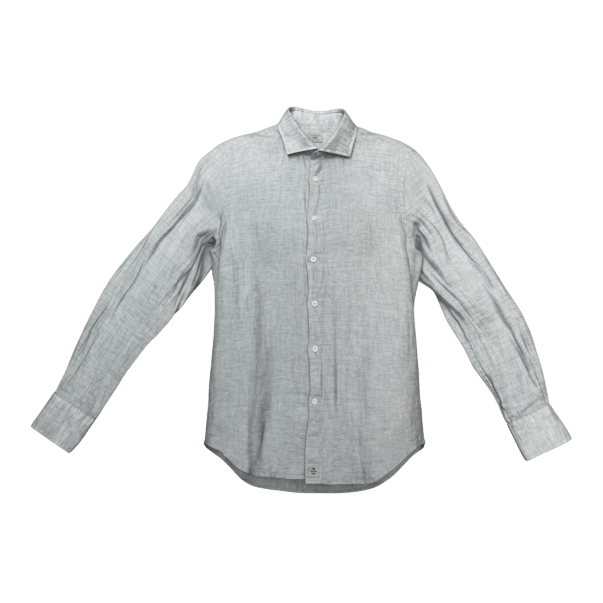 UNIT Hamburg - Sonrisa Leinenhemd, Fine Linen, hellgrau - Sonrisa