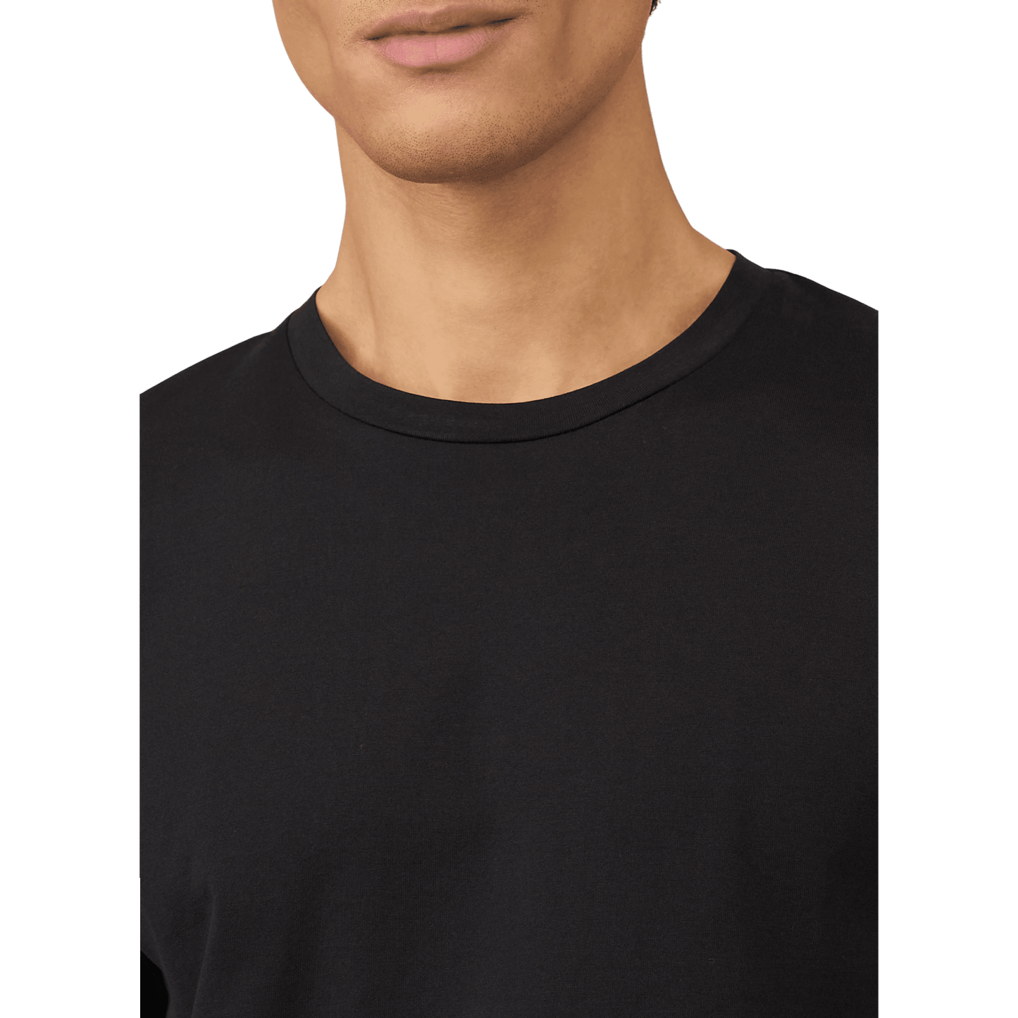 UNIT Hamburg - Sunspel, Riviera T-Shirt, Rundhals, black - Sunspel