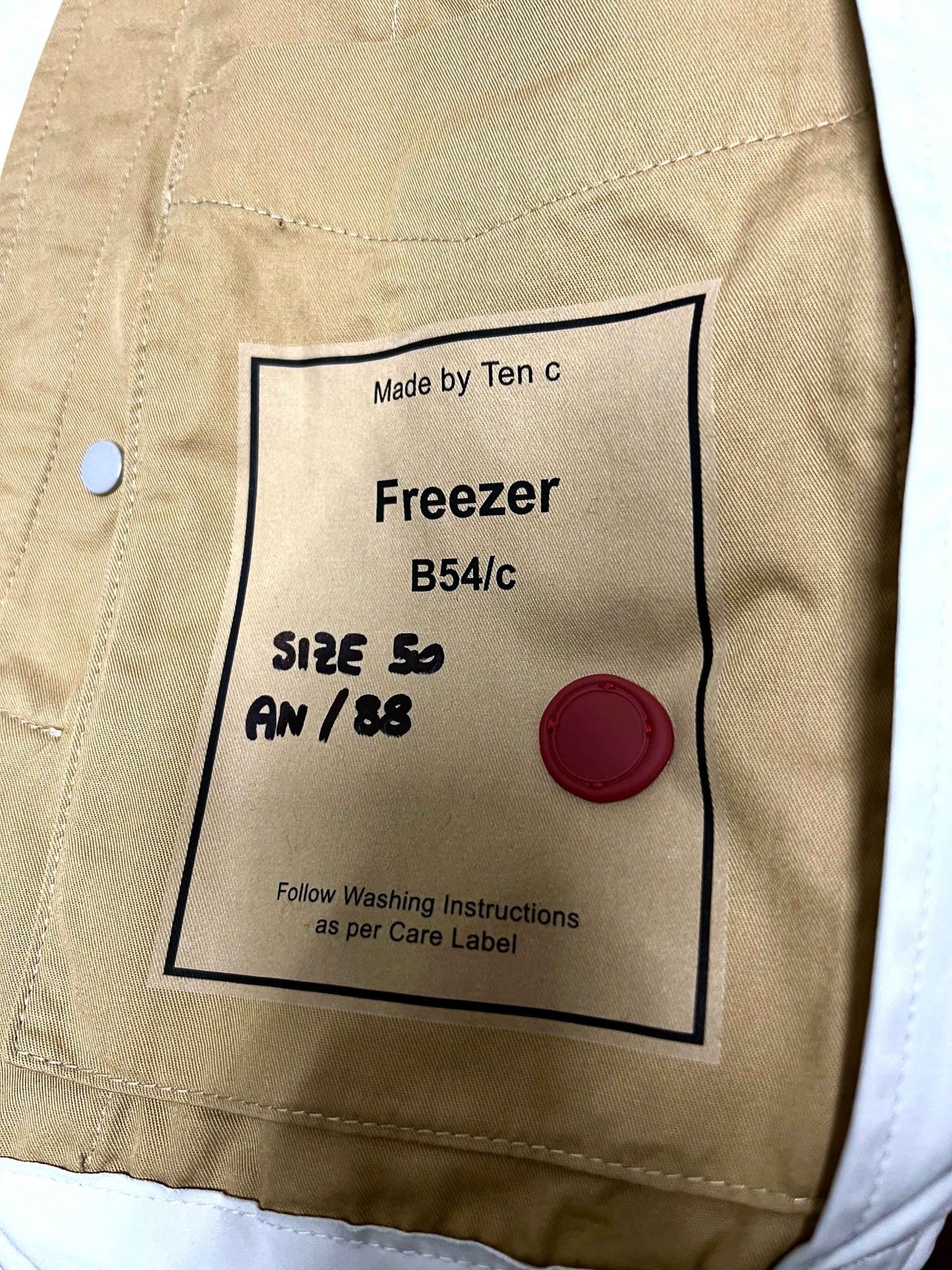 Ten C, Blouson Jacke, Freezer, OJJ light, grigio microship - UNIT Hamburg