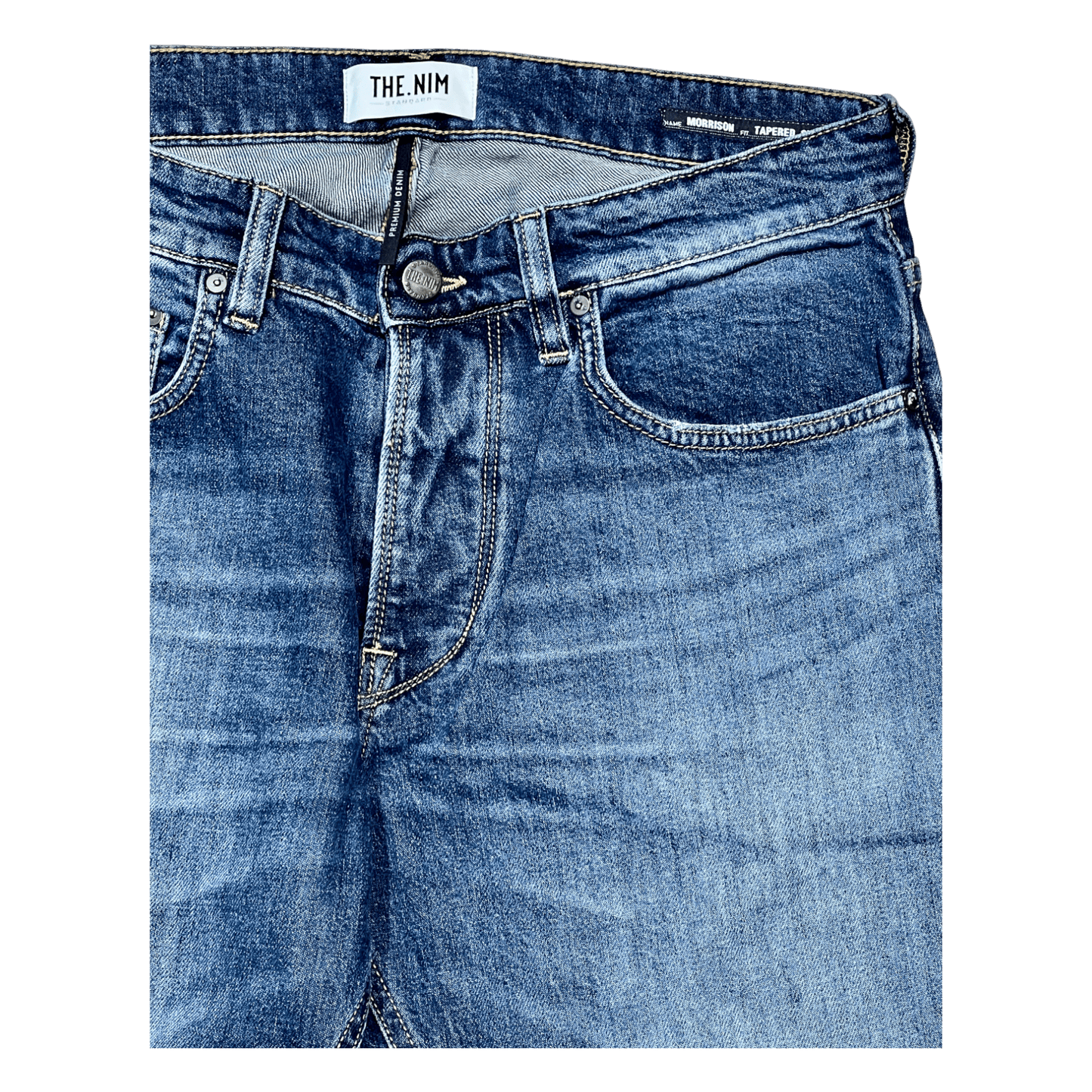 UNIT Hamburg - THE.NIM STANDARD, Morrison Tapered, deep blue washed - THE.NIM STANDARD
