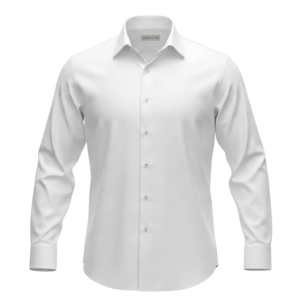 UNIT Hamburg - Xacus, Hemd aus Baumwolle - Leinen - Mix, hartweiß - Xacus