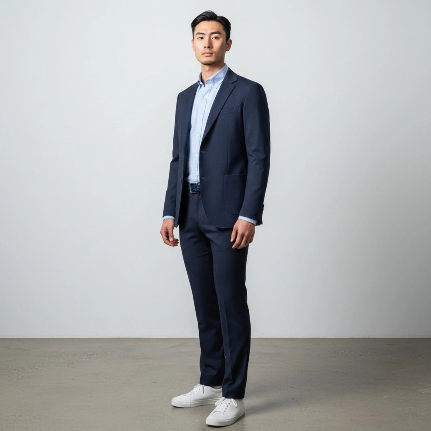 UNIT Hamburg - Xacus, Hemd aus Baumwolle - Leinen - Mix, hellblau - Xacus