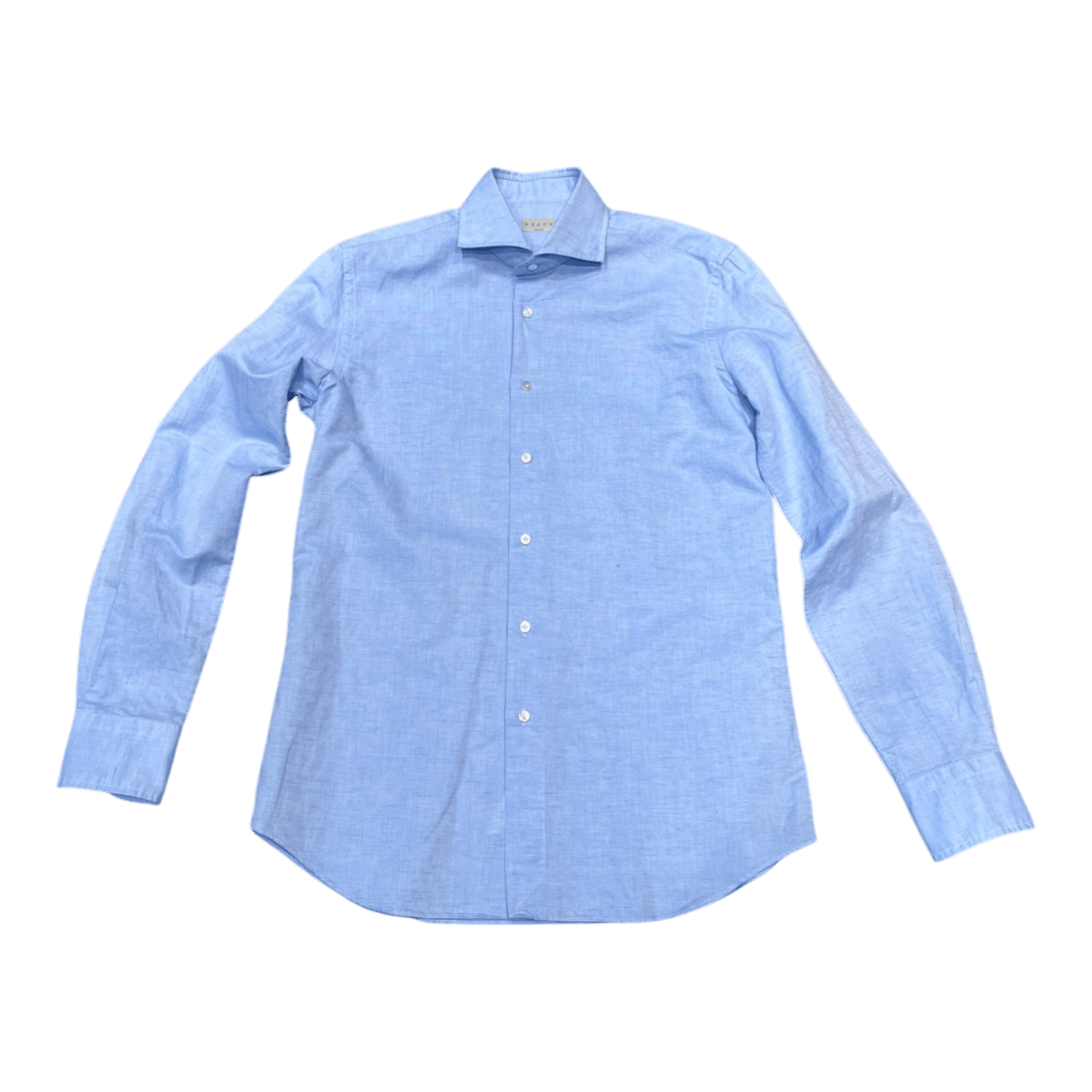 UNIT Hamburg - Xacus, Hemd aus Baumwolle - Leinen - Mix, hellblau - Xacus