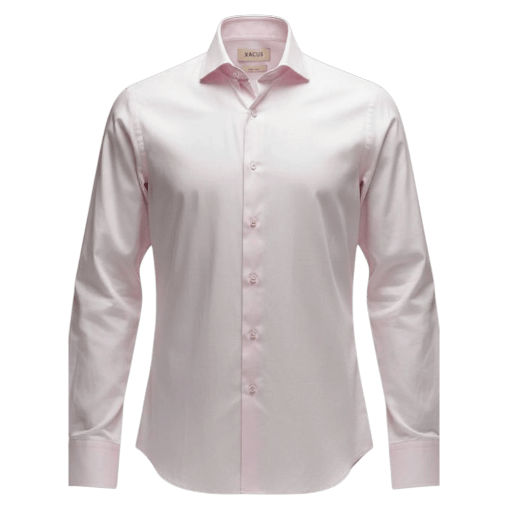 UNIT Hamburg - Xacus, Hemd aus Baumwolle - Leinen - Mix, rosé - Xacus